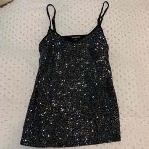 Glitter party top